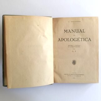 MANUAL DE  APOLOGÉTICA - A. Boulenger