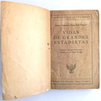 VIDAS DE GRANDES ESTADISTAS - Henry Thomas e Lee Thomas