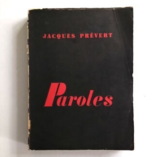 PAROLES - Jacques Prévert
